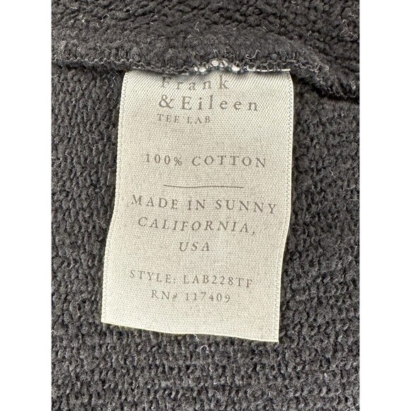 Frank & Eileen Audrey Funnel Neck Triple Fleece Capelet in Black MSRP $220 EUC! - Picture 5 of 6
